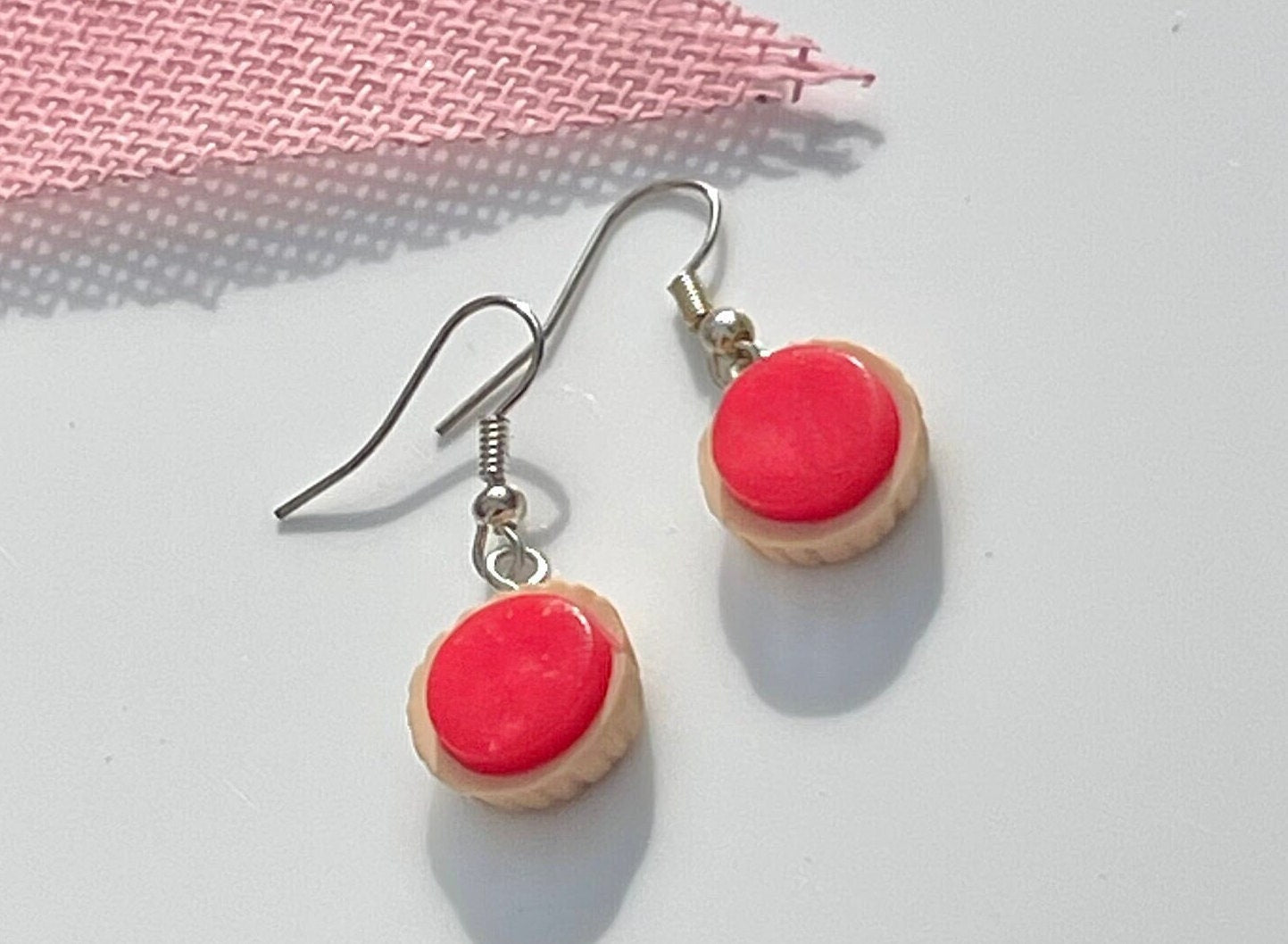 Silver Jam Tart Earrings