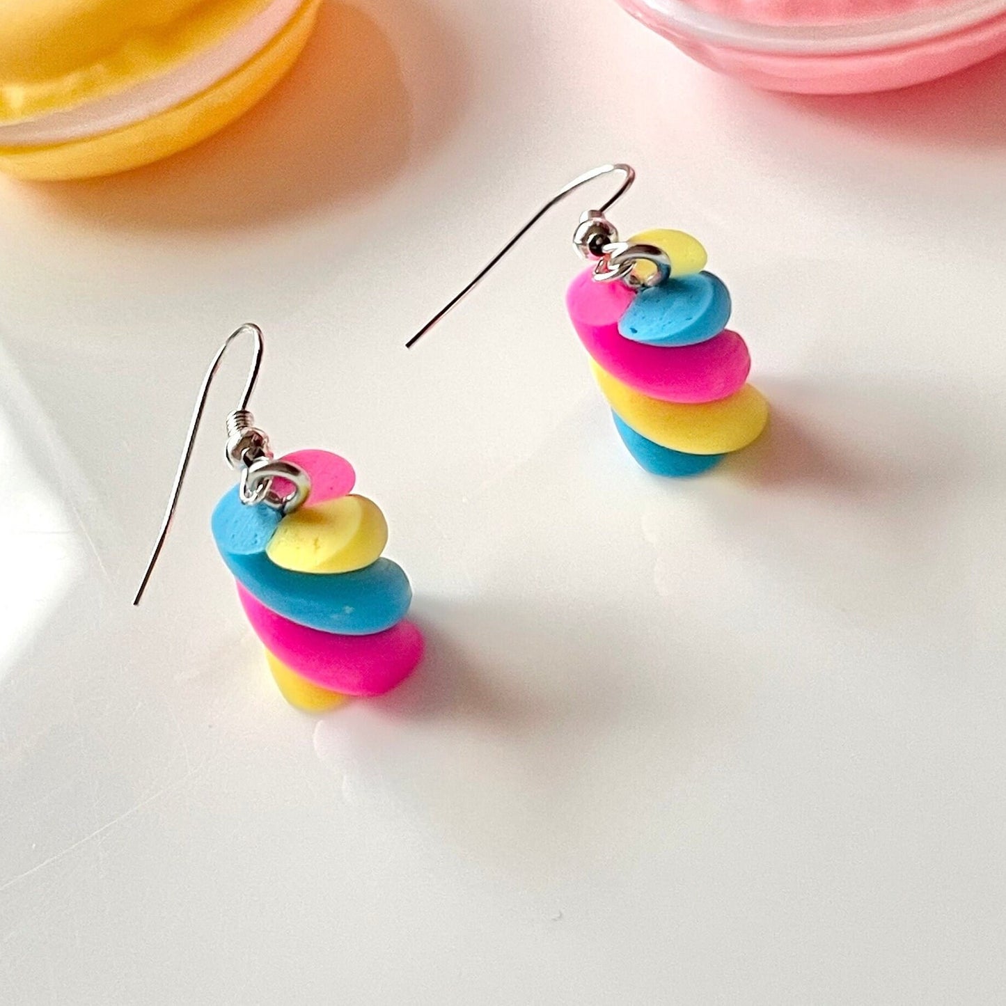 925 Flump Marshmallow Earrings