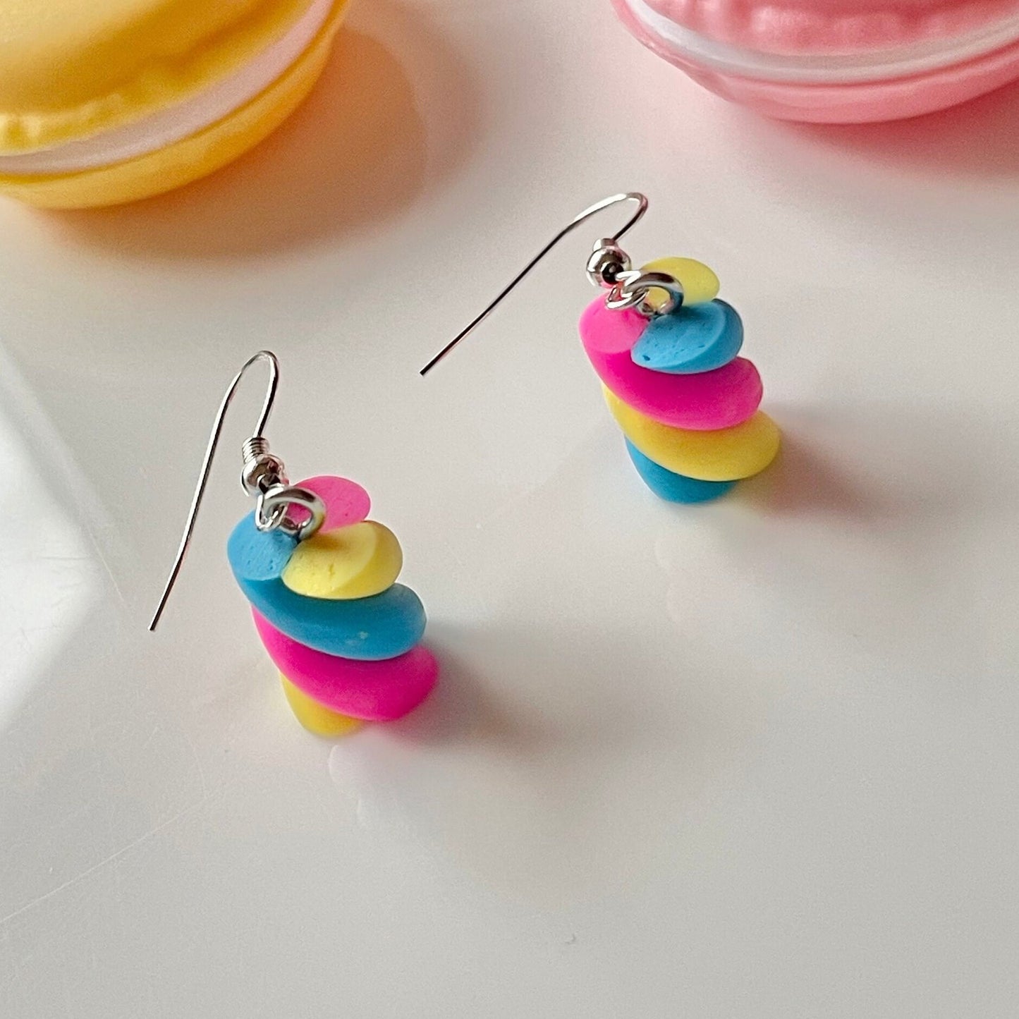925 Flump Marshmallow Earrings