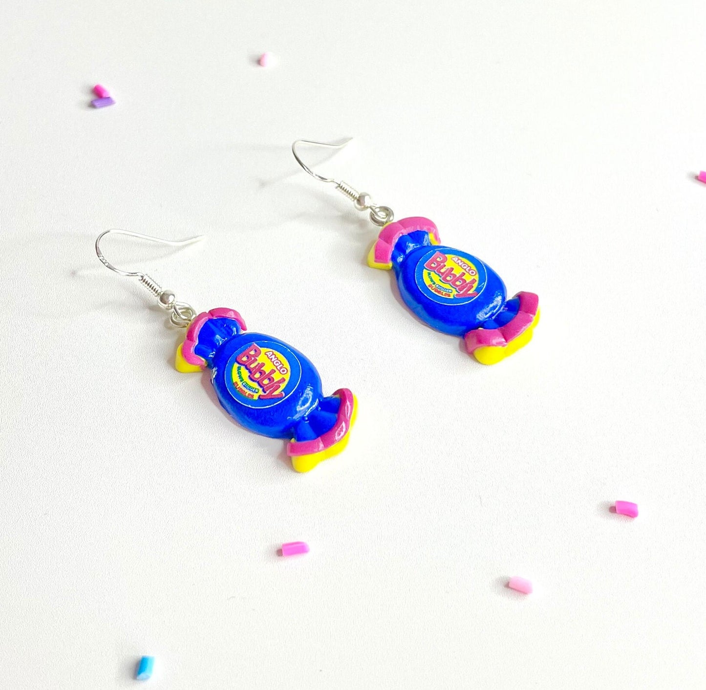 925 Bubble Gum Earrings