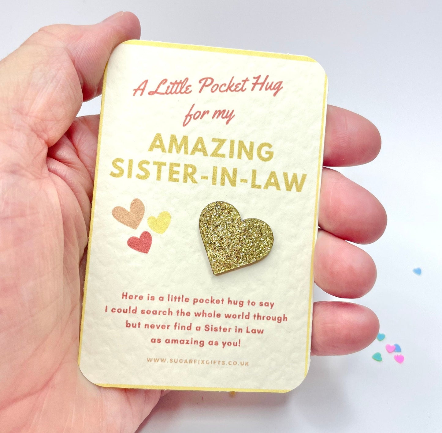 Amazing Sister-in-Law Pocket Hug
