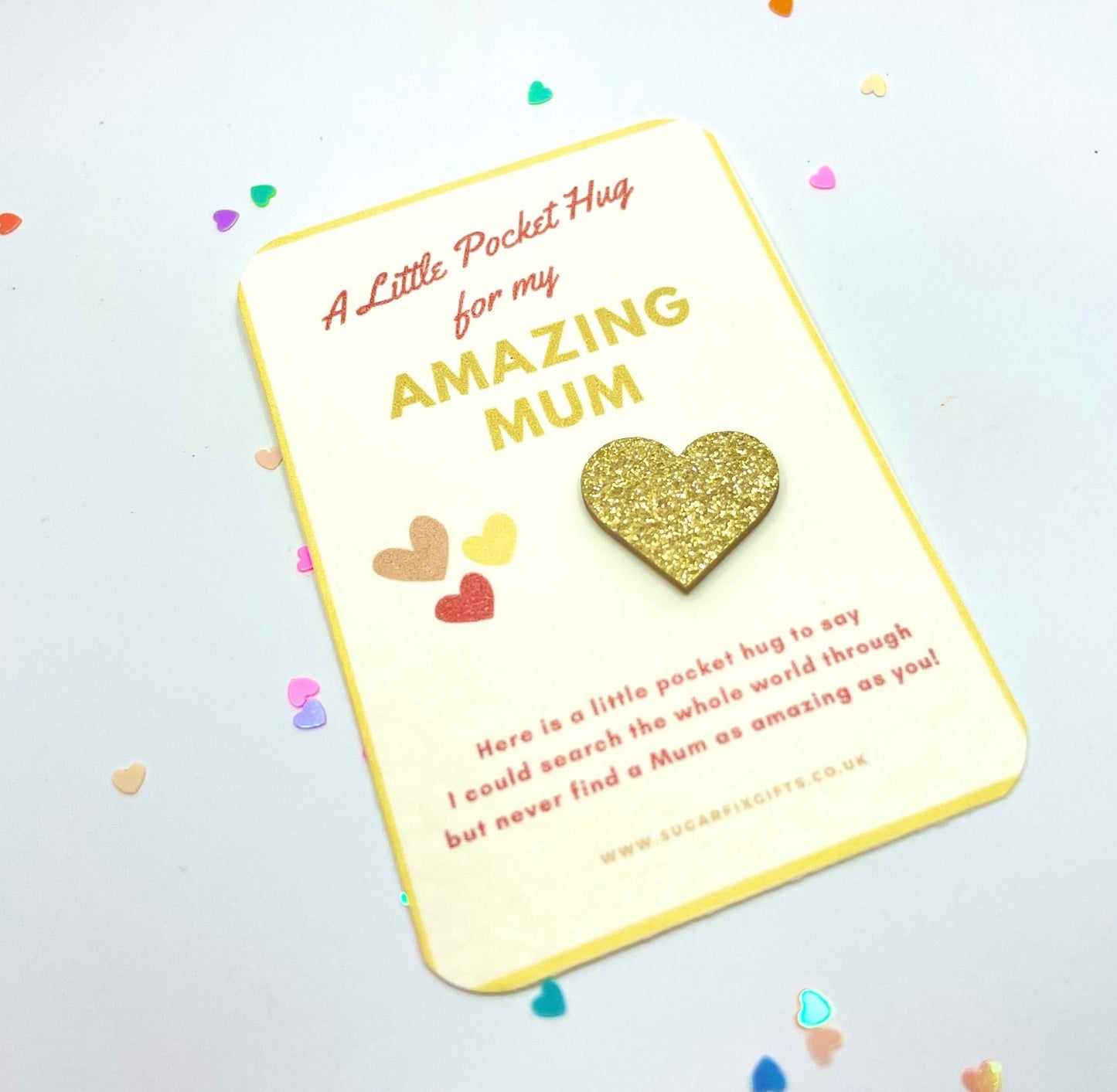 Amazing Mum Pocket Hug