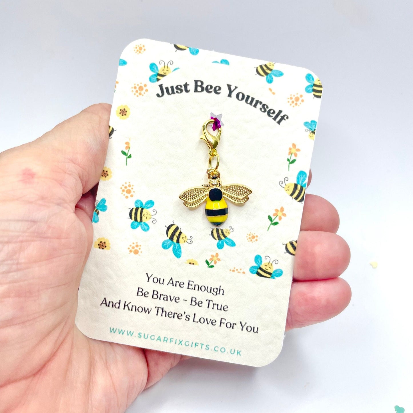 Just Bee Yourself Pocket Hug