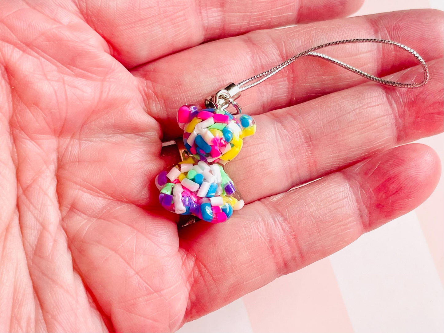 Teddy Bear Phone Charm