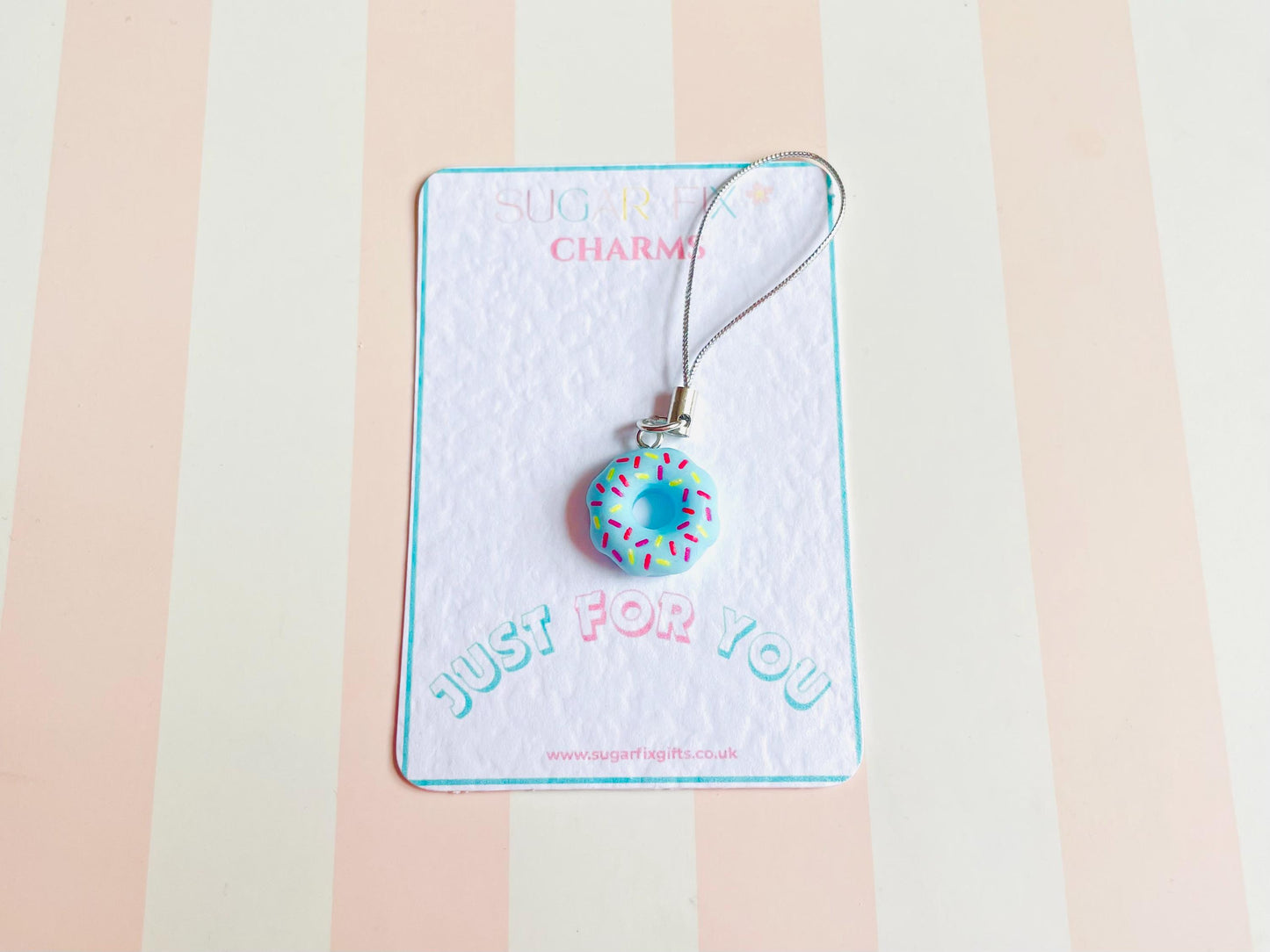 Doughnut Phone Charm