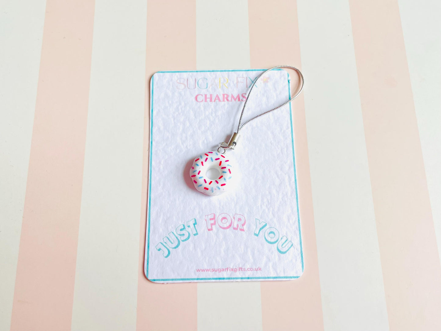 Doughnut Phone Charm