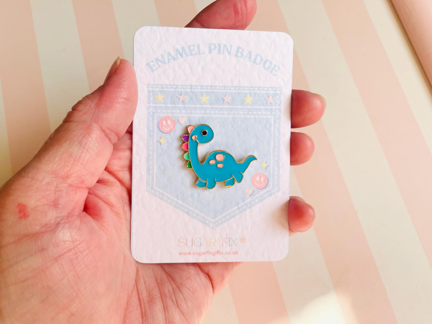 Cute Dinosaur Pin Brooch