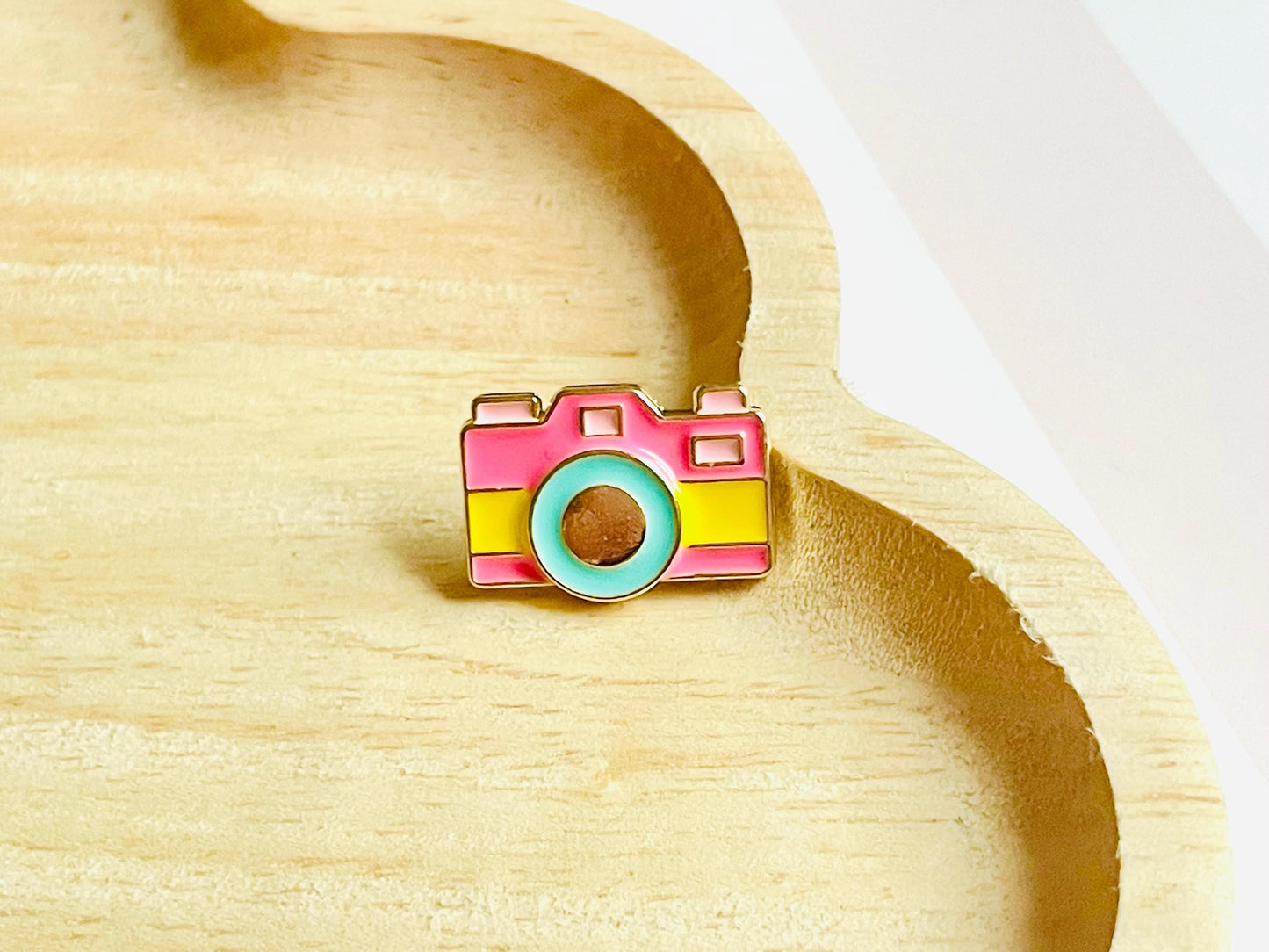 Cute Camera Pin Badge