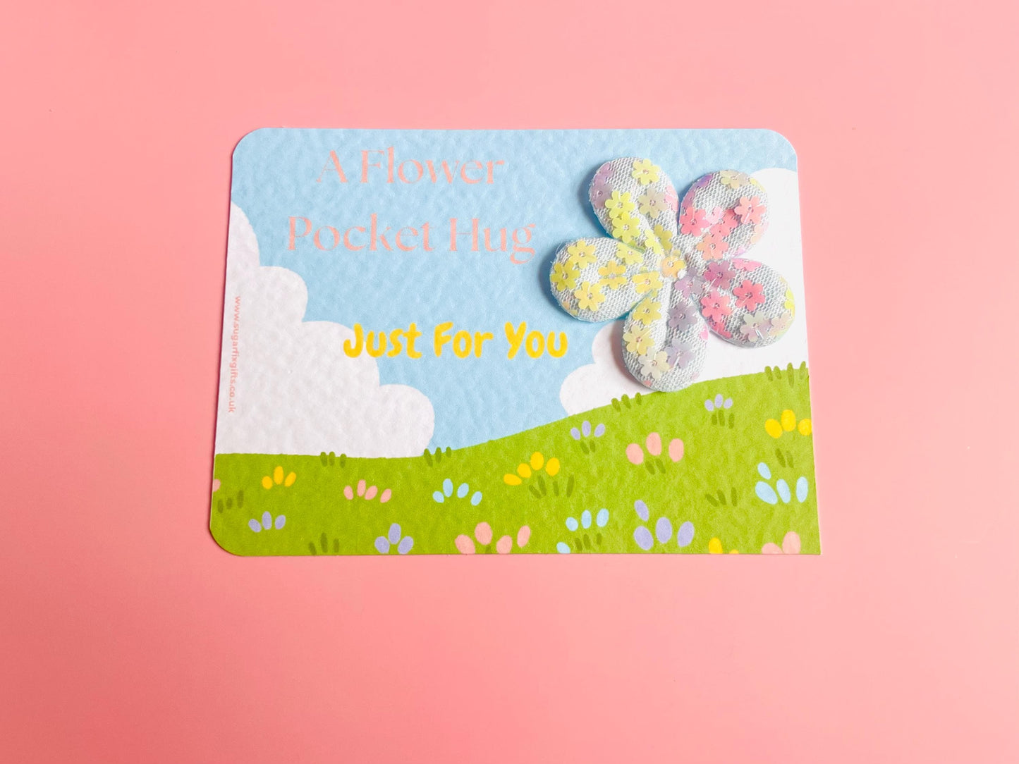 Large Flower Pocket Hug - Limited Edition!