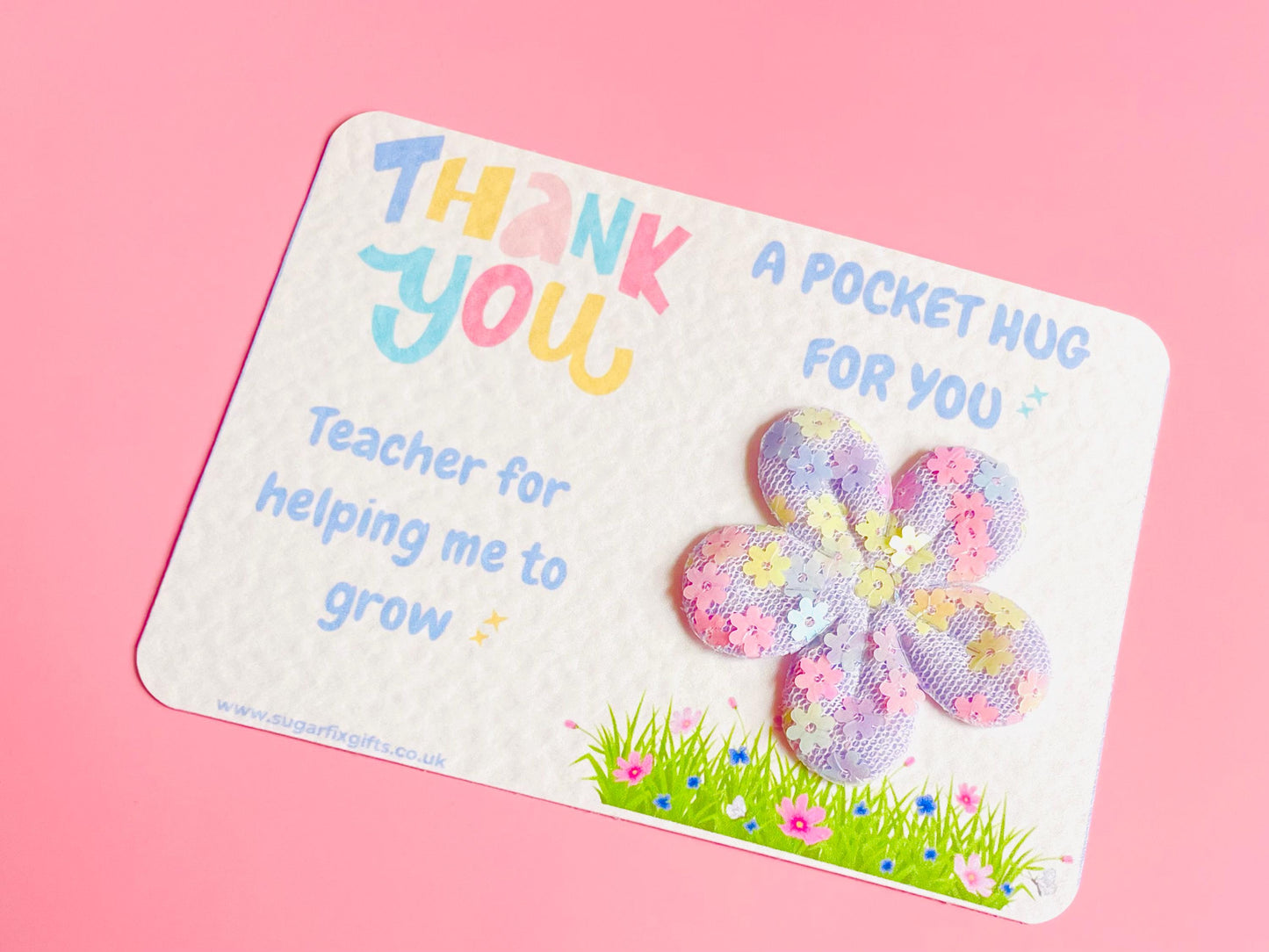 Large Teacher Thank You Pocket Hug