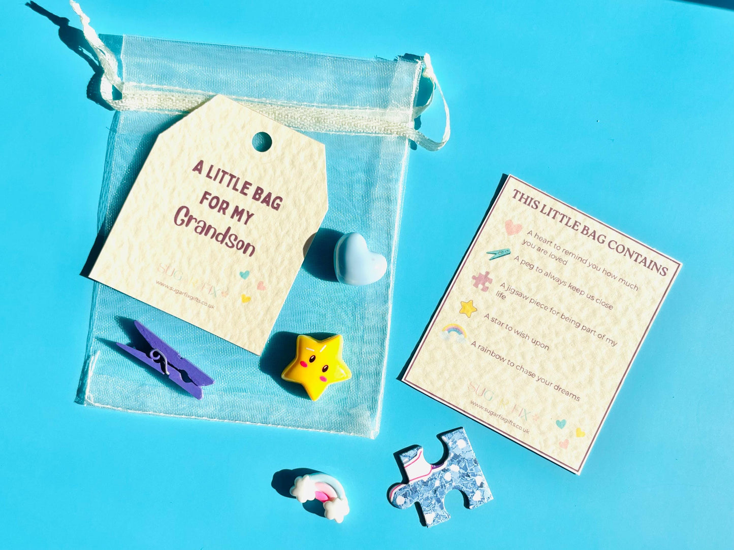 Happy Little Gift Bag for Grandson