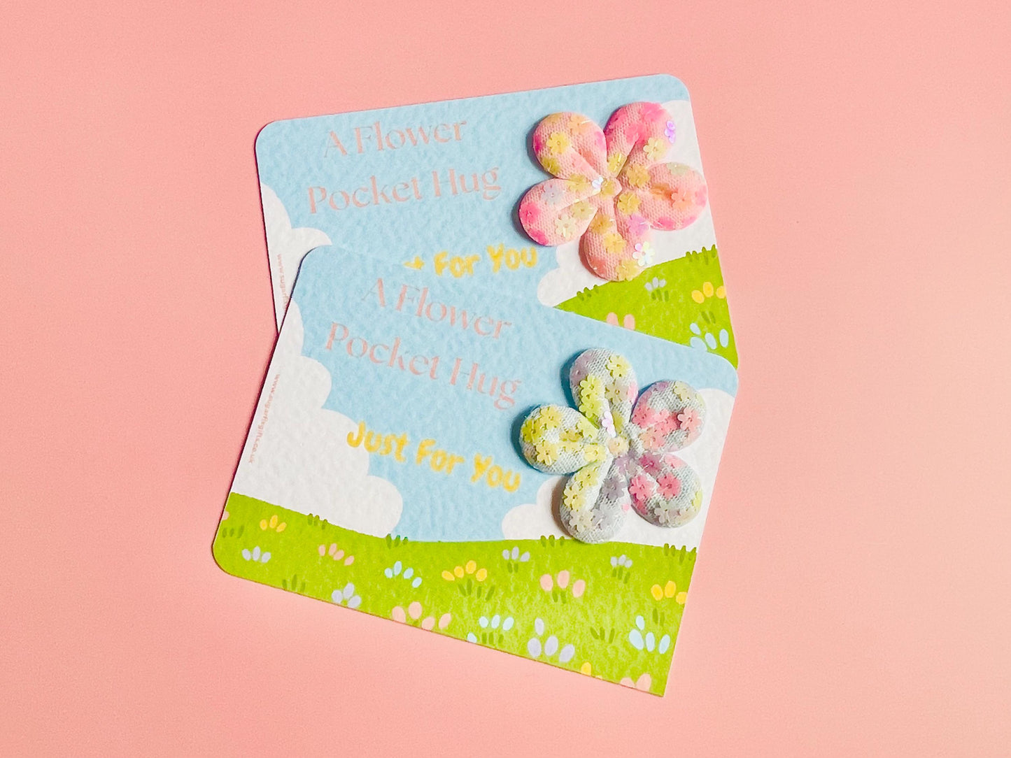 Large Flower Pocket Hug - Limited Edition!