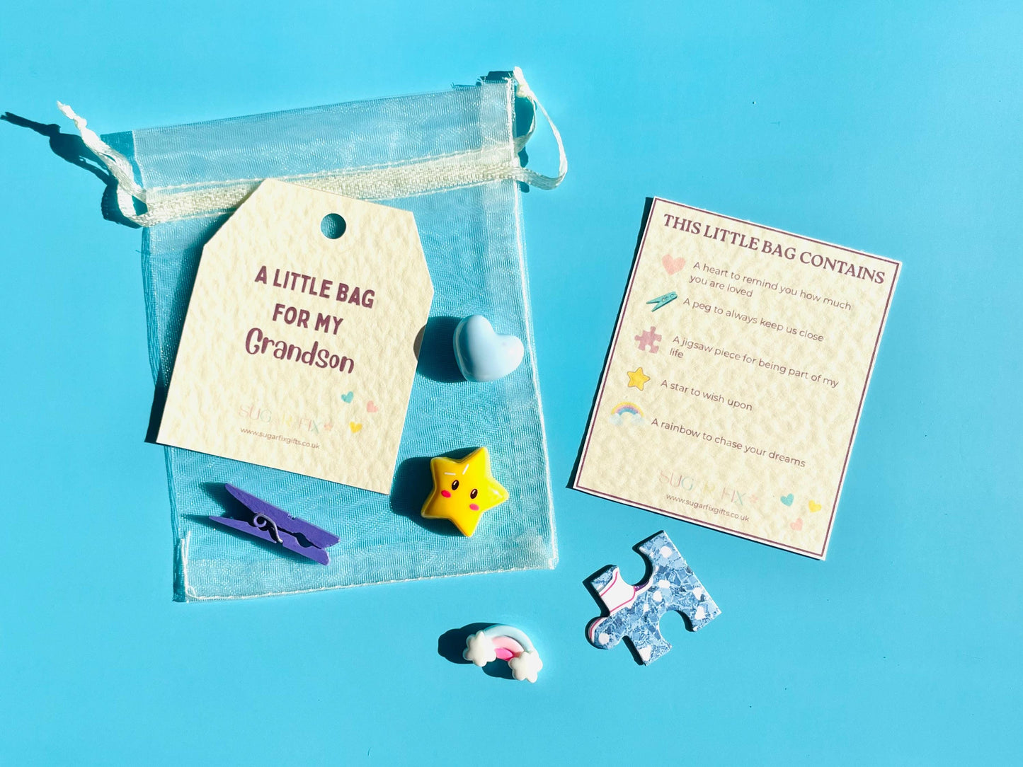 Happy Little Gift Bag for Grandson