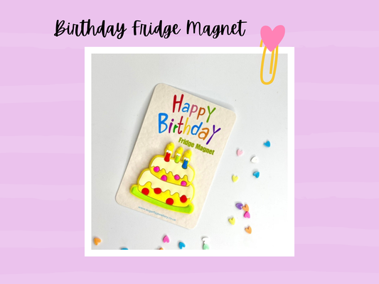Happy Birthday Fridge Magnet