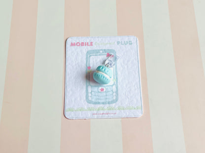 Macaron Dust Plug Phone Charm