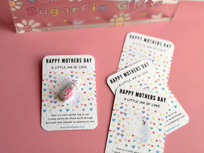 Mothers Day Jar Of Love Pocket Hug Gift