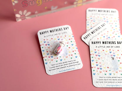 Mothers Day Jar Of Love Pocket Hug Gift