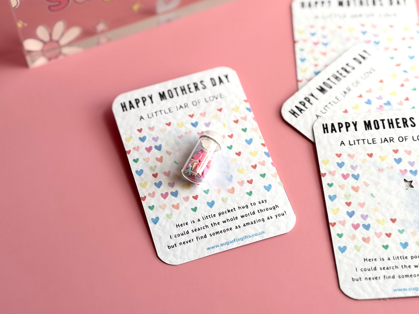 Mothers Day Jar Of Love Pocket Hug Gift