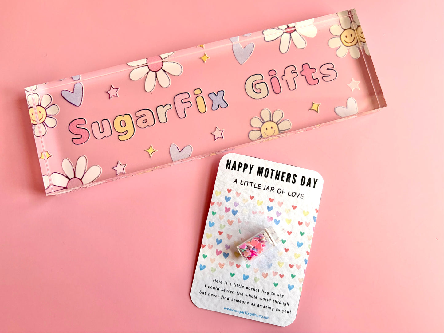 Mothers Day Jar Of Love Pocket Hug Gift