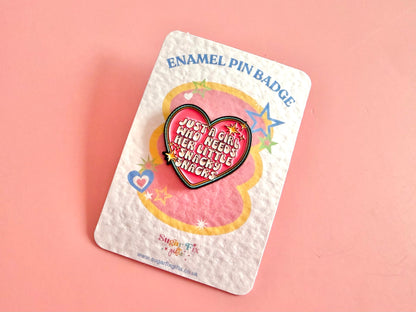 Snacks Lover Enamel Pin