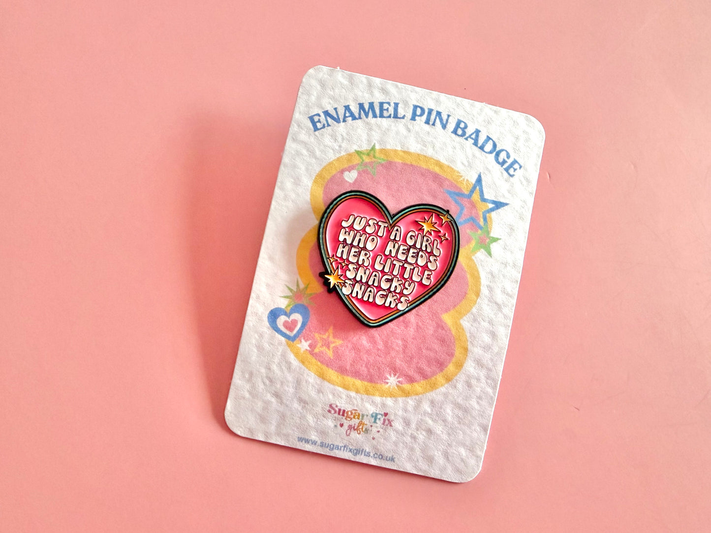 Snacks Lover Enamel Pin