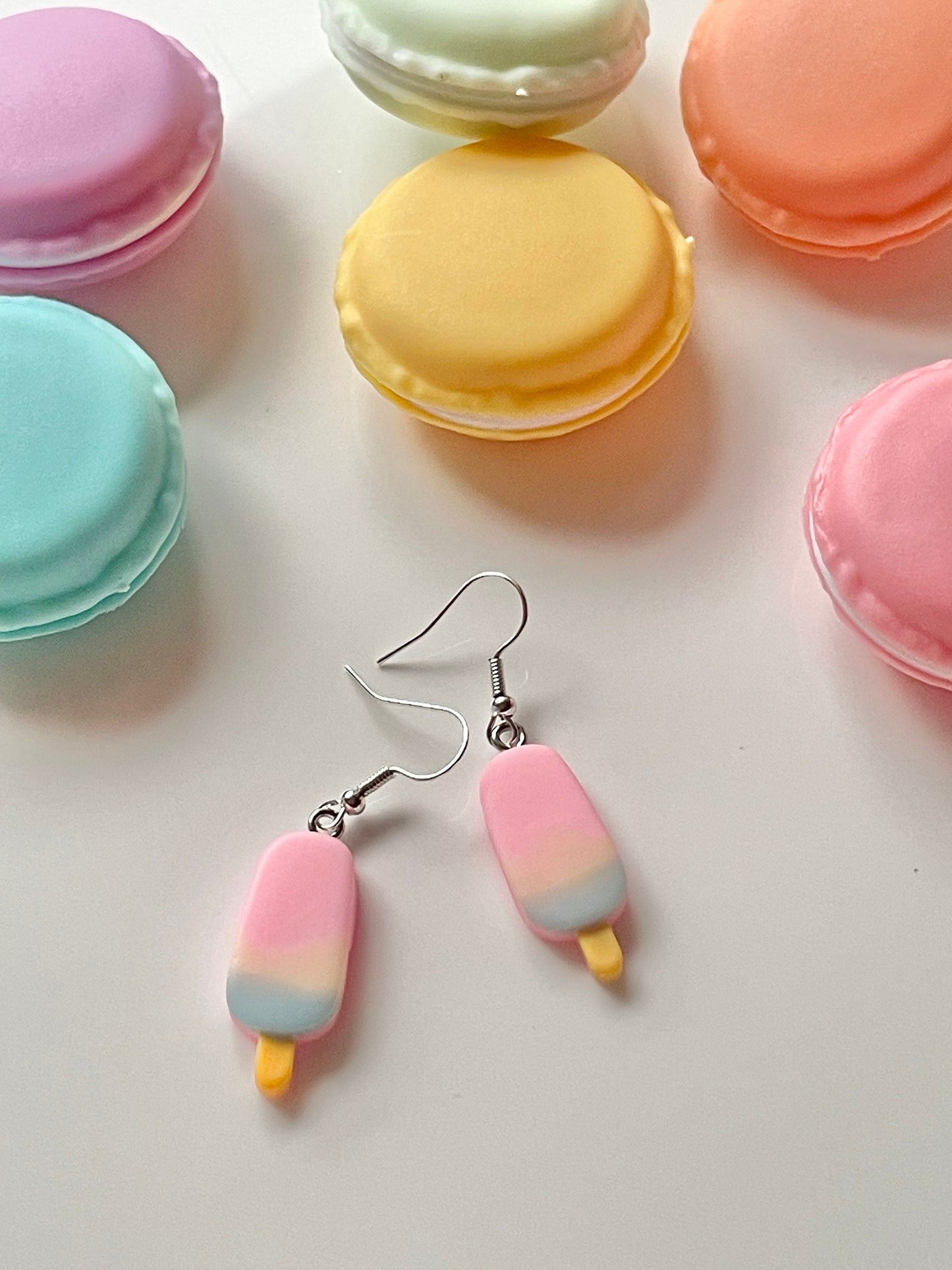 Pastel Lolly Popsicle Dangle Earrings