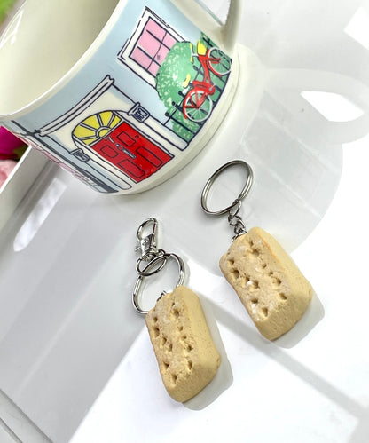 Shortbread Biscuit Keyring