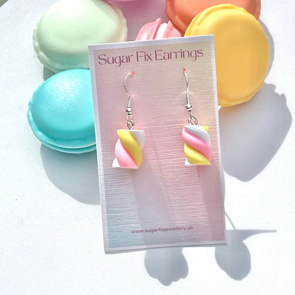 925 Marshmallow Flump Earrings