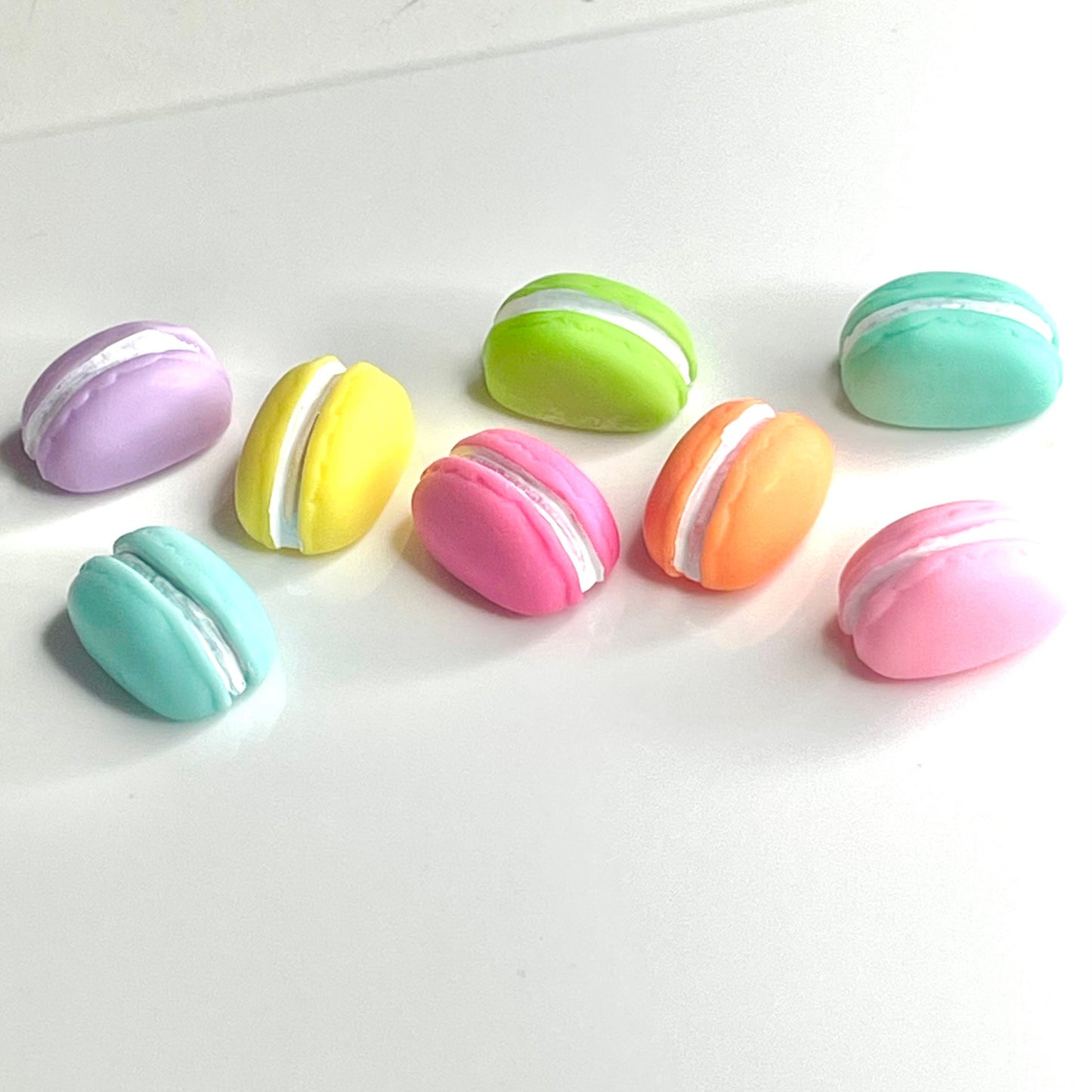 8 French Macaron Fridge Magnets
