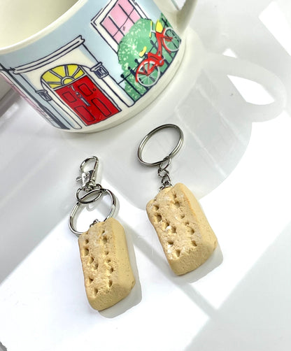 Shortbread Biscuit Keyring