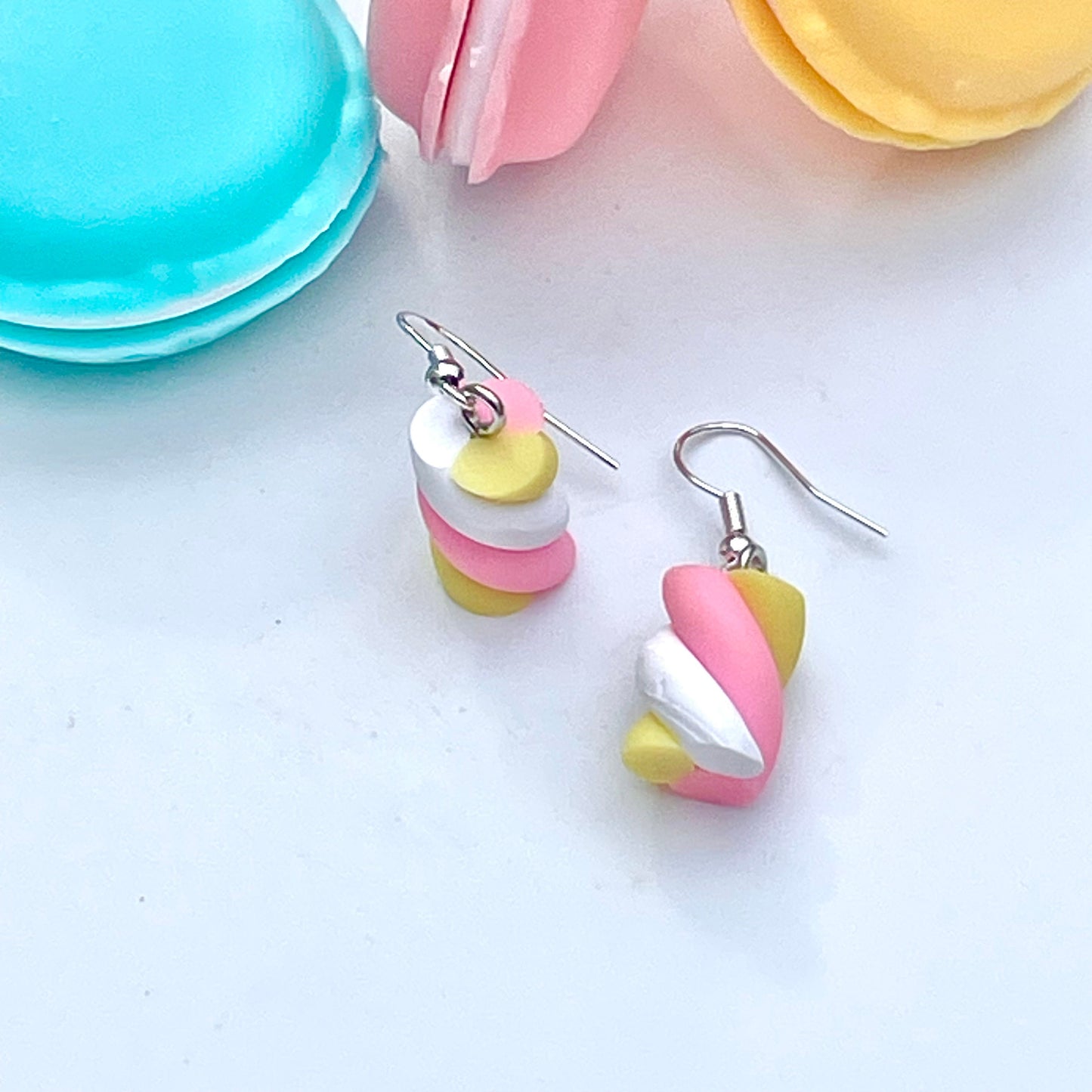 925 Marshmallow Flump Earrings