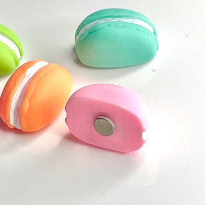 8 French Macaron Fridge Magnets
