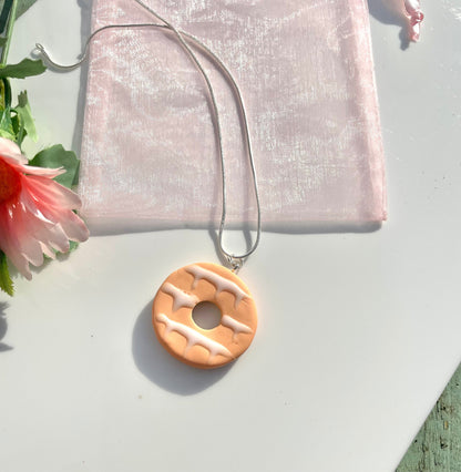 Party Ring Biscuit Necklace