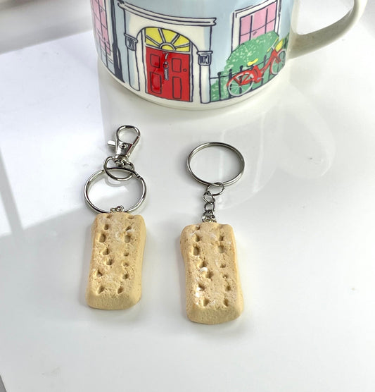 Shortbread Biscuit Keyring