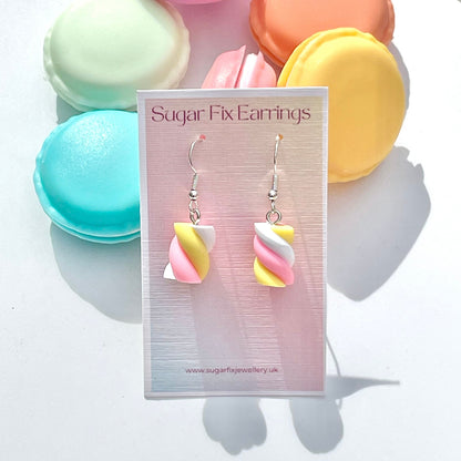 925 Marshmallow Flump Earrings