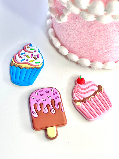 3 Bakery Fridge Magnets