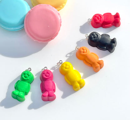 Red Jelly Baby Keyring