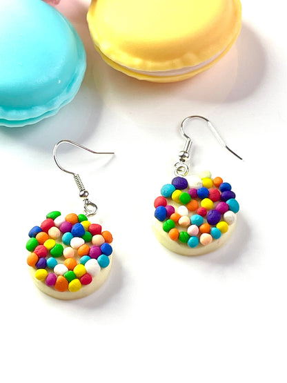 Sterling Silver Jazzie White Chocolate Earrings
