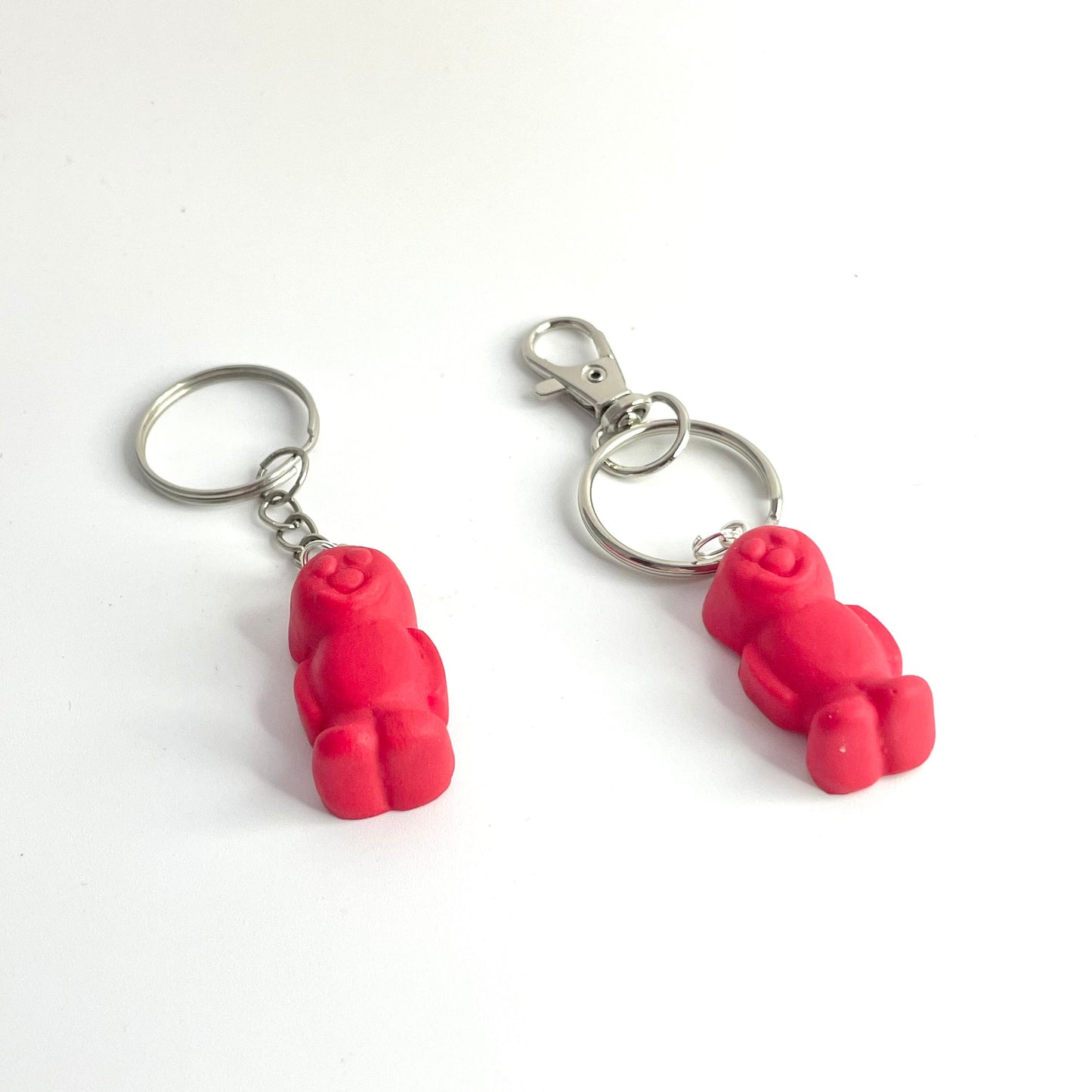 Red Jelly Baby Keyring