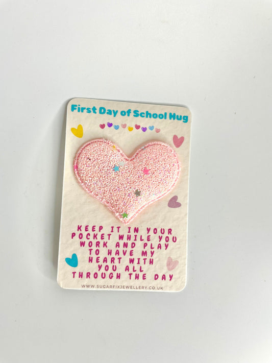 First Day of School Pocket Hug