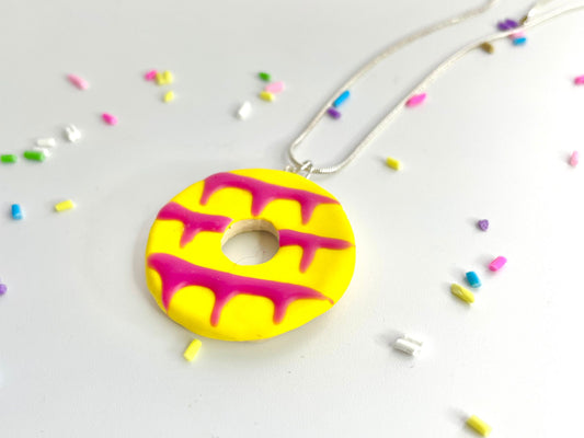 Handmade Party Ring Biscuit Necklace