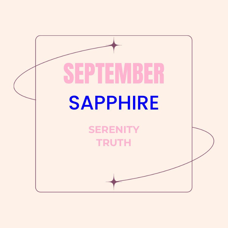 September Sapphire Crystal Birthstone Cupcake Pendant