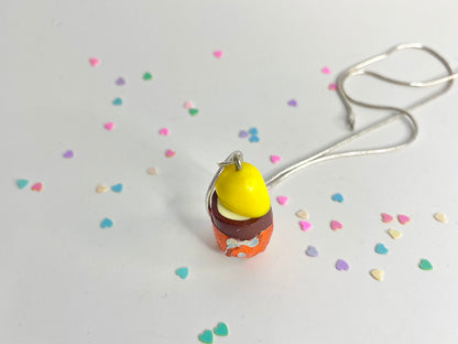 Handmade Surprise Egg Chocolate Necklace