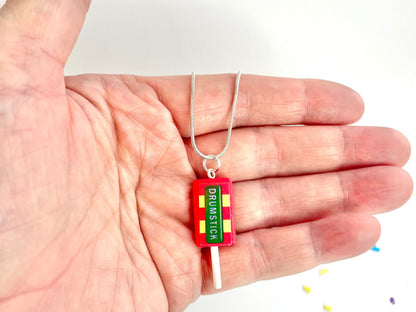Retro Drumstick Lolly Necklace