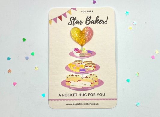 Star Baker Pocket Hug Gift - Bake Off Style!