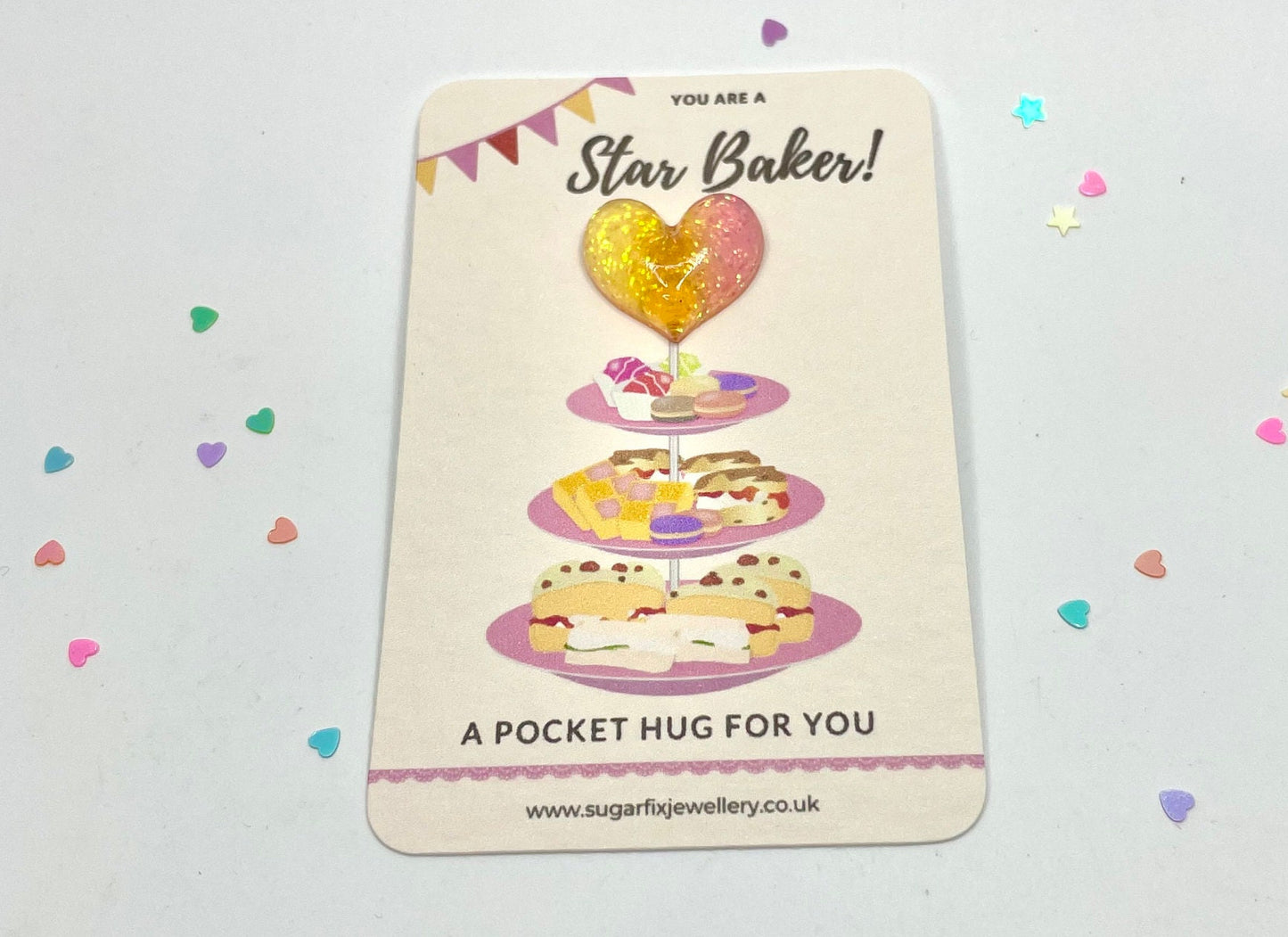Star Baker Pocket Hug Gift - Bake Off Style!