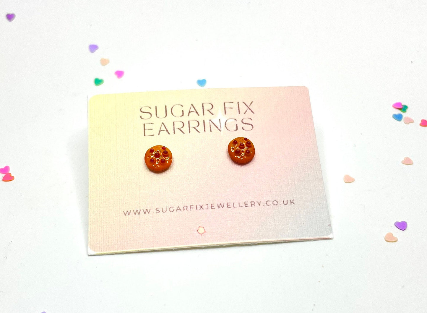 Tiny Cookie Hypoallergenic Earrings