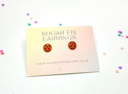 Tiny Cookie Hypoallergenic Earrings