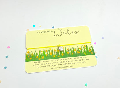 Welsh Cwtch Wish Bracelet