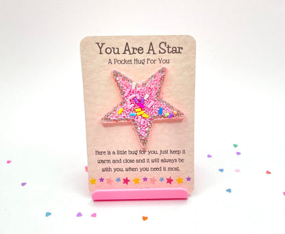 You Are A Star Pocket Hug